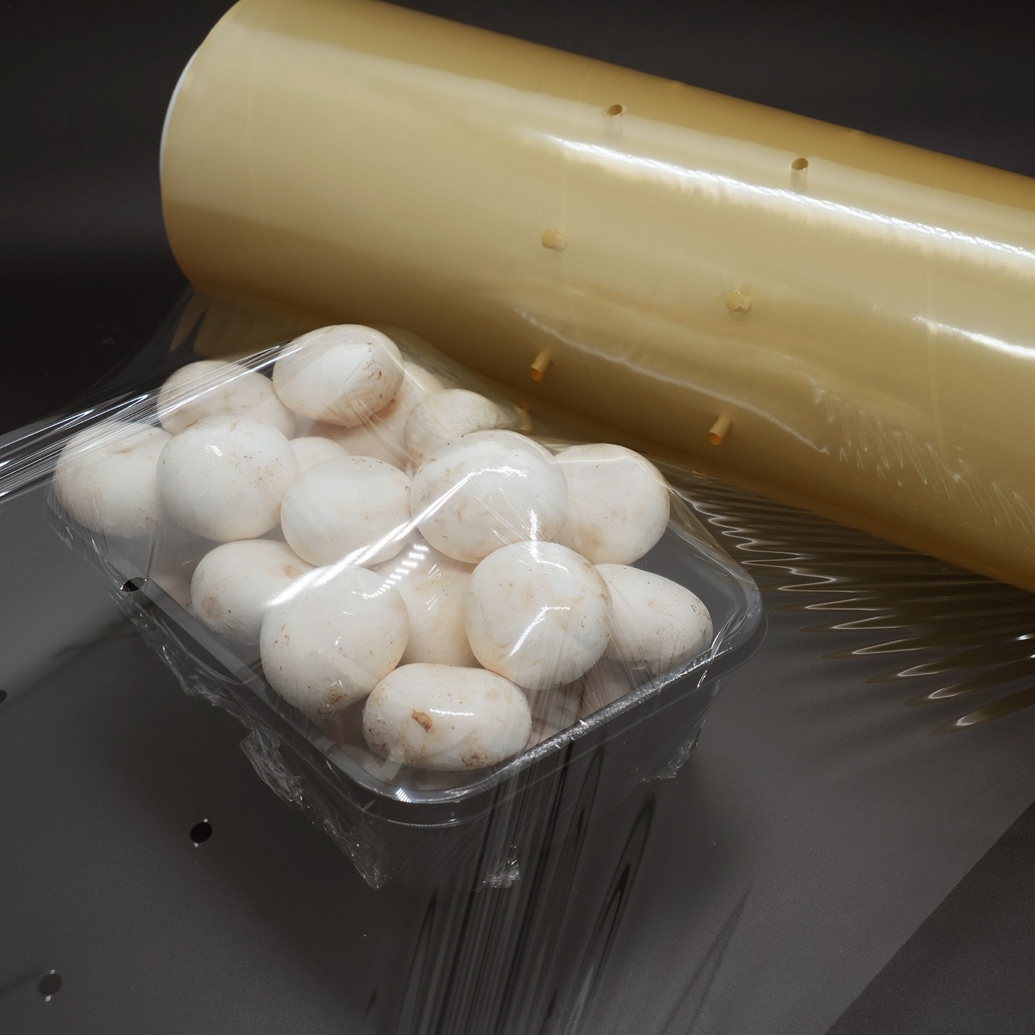 Envoltório aderente antiembaçante de qualidade alimentar por atacado de fábrica, melhor filme plástico de frutas vegetais frescas 100M-1500M