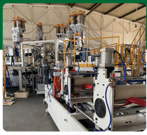Linha de extrusão de revestimento de salsicha de plástico coextrudado multicamadas personalizável de 3-5 camadas