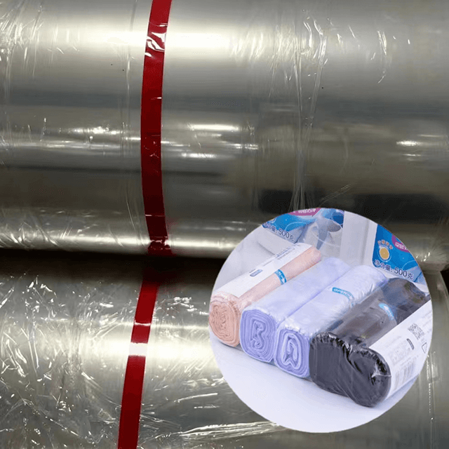 Filme PCR amplamente utilizado para sacos de lixo